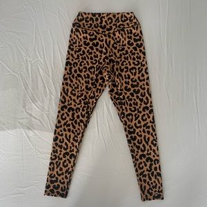 Cheetah workout leggings